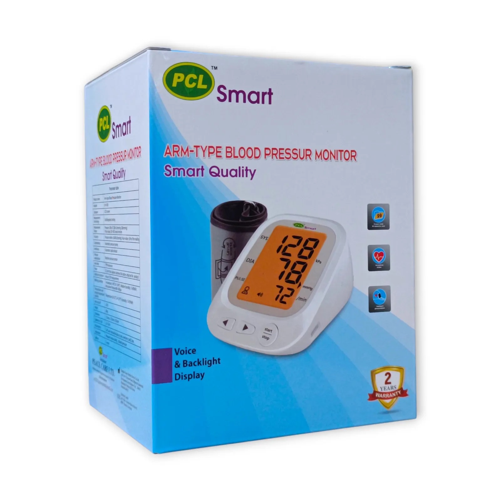 PCL Digital Blood Pressure Monitor