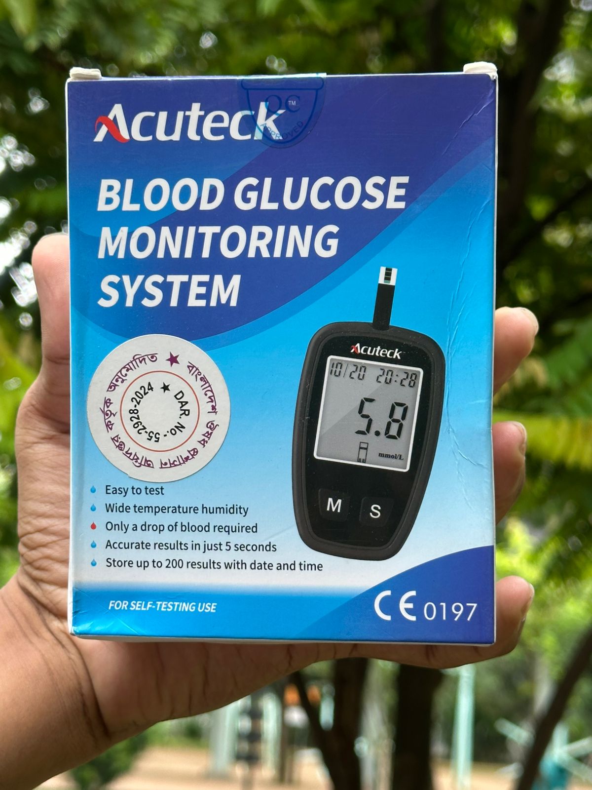 Acuteck Blood Glucose Monitoring System